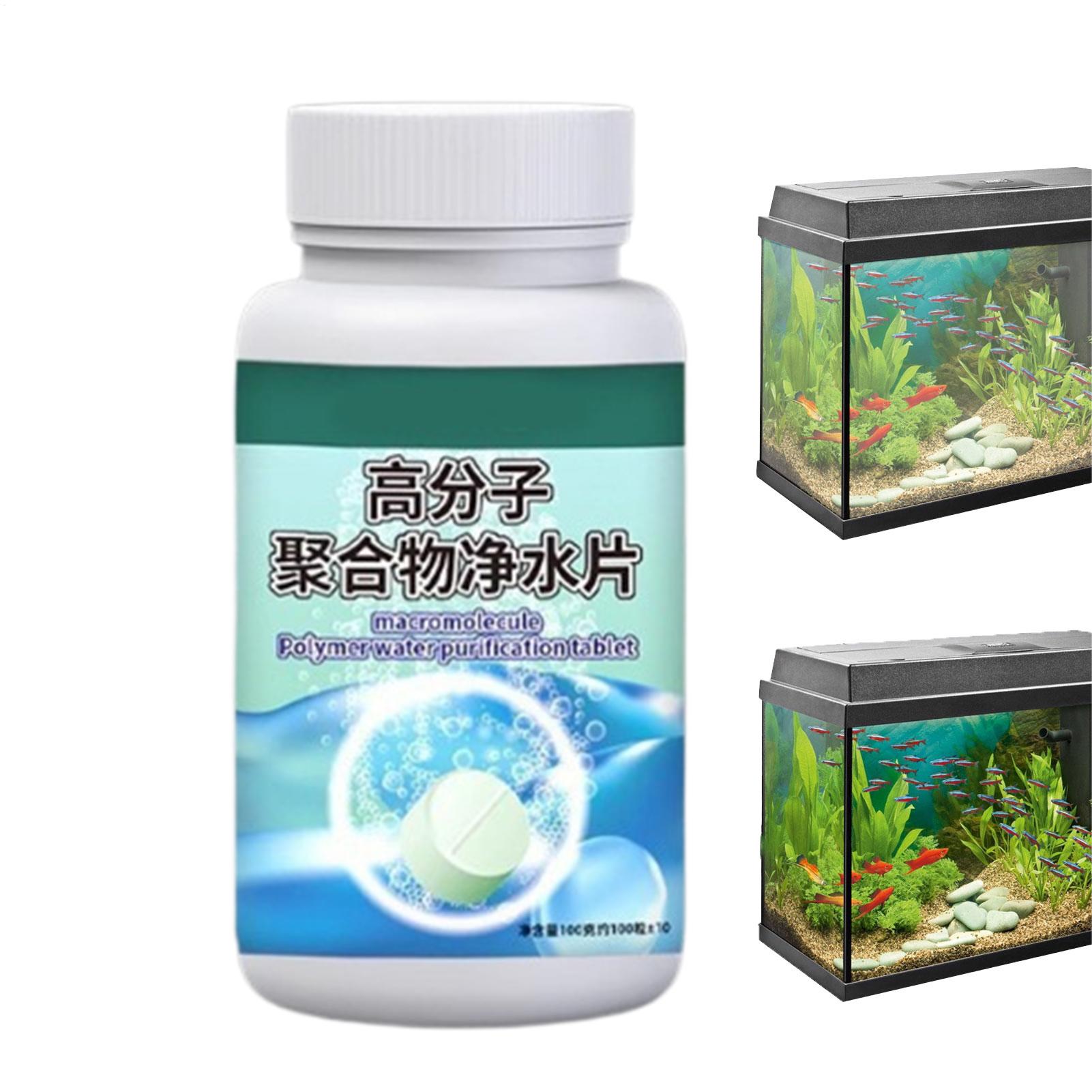 Aquarium Fish Tank Cleaner - Purificatore d'acqua per acquari: Compresse per