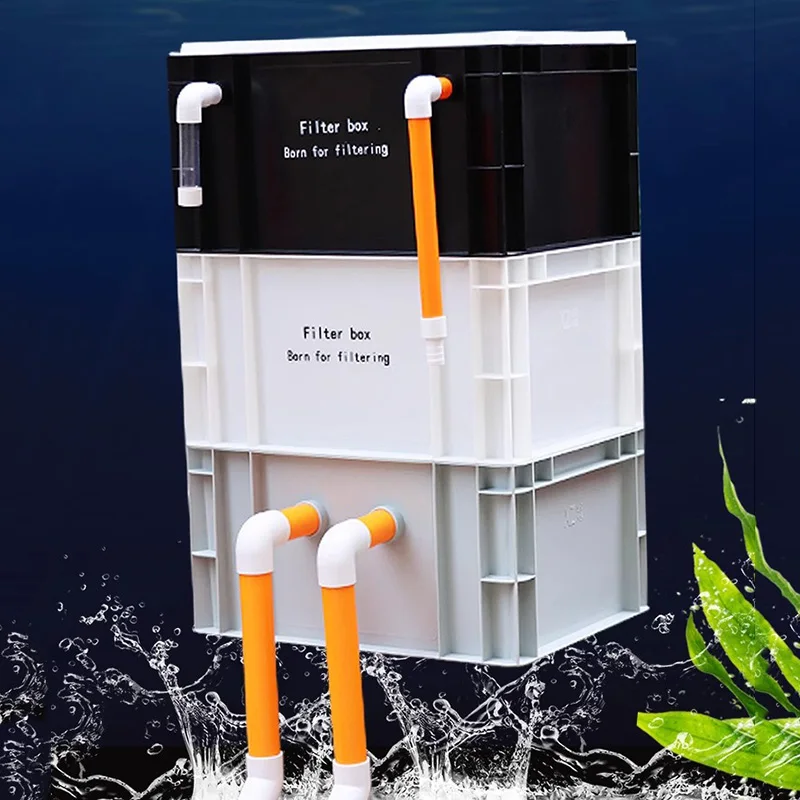 Aquarium Fish In Pond - Filtro Esterno per Acquario con Scatola