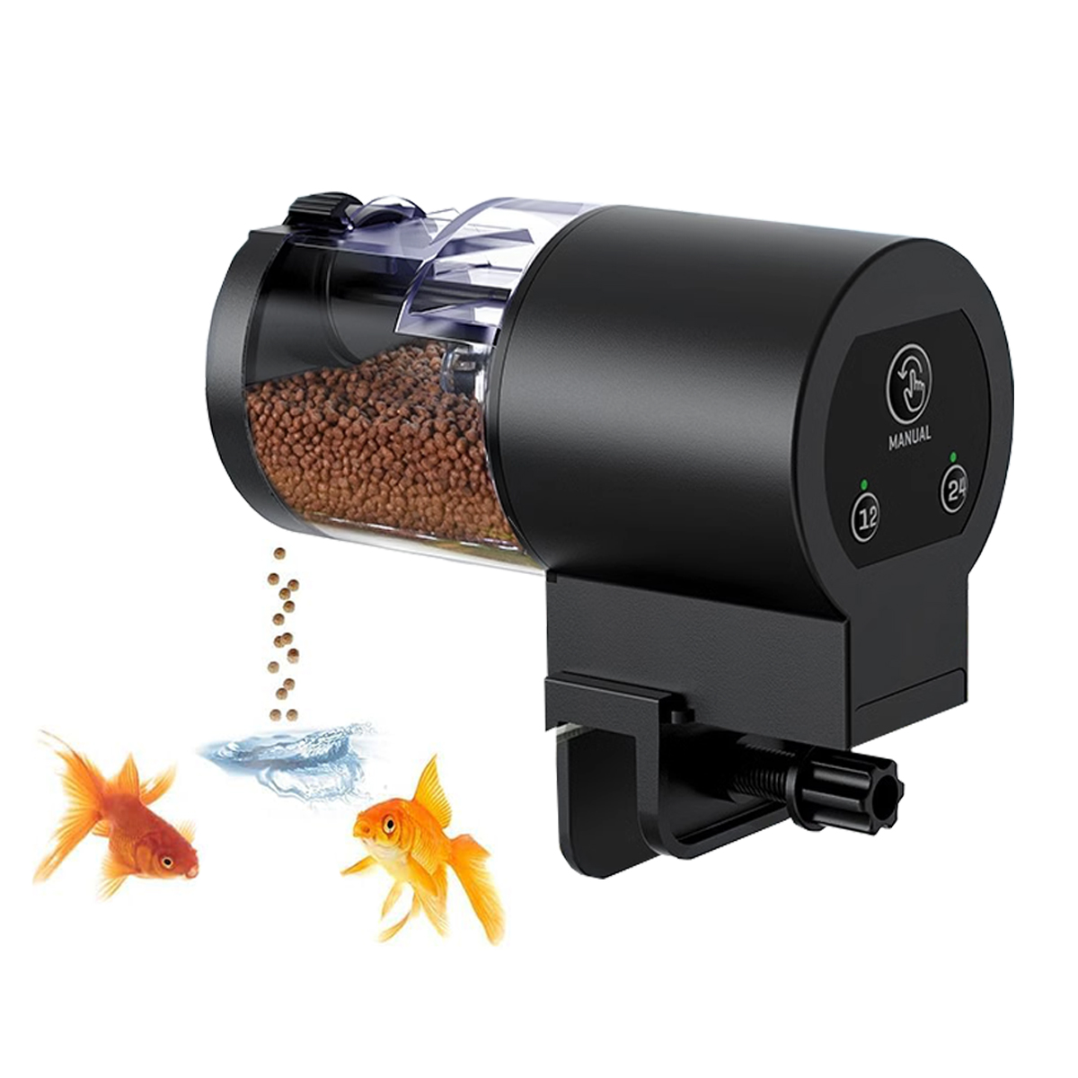 Aquarium Fish Auto Feeder - Mangiatoia automatica per pesci per acquario,