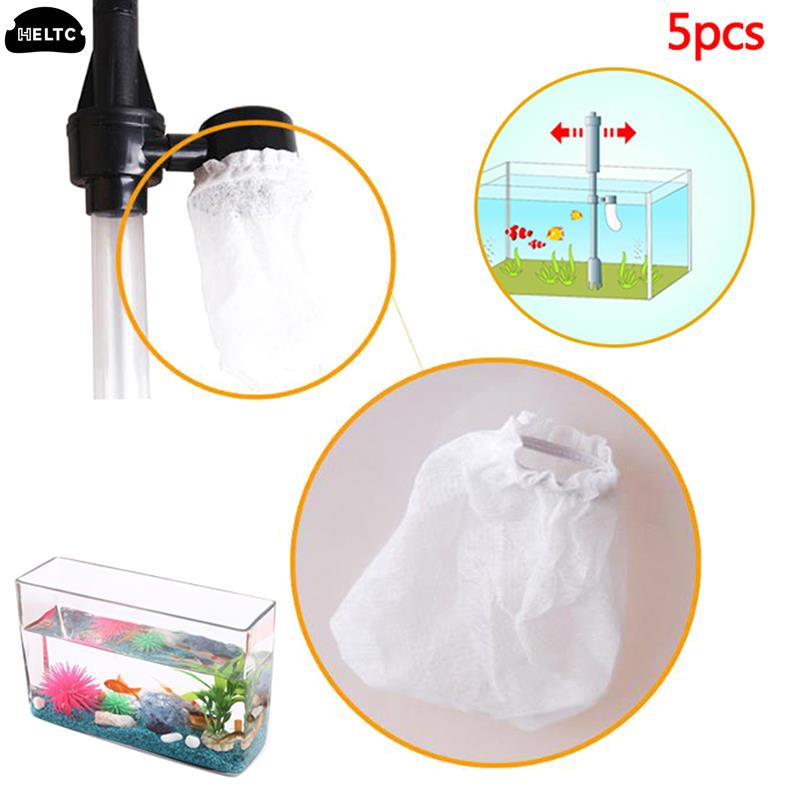 Aquarium Fish Tank Cleaner - Sacchetti filtro a sifone per acquario