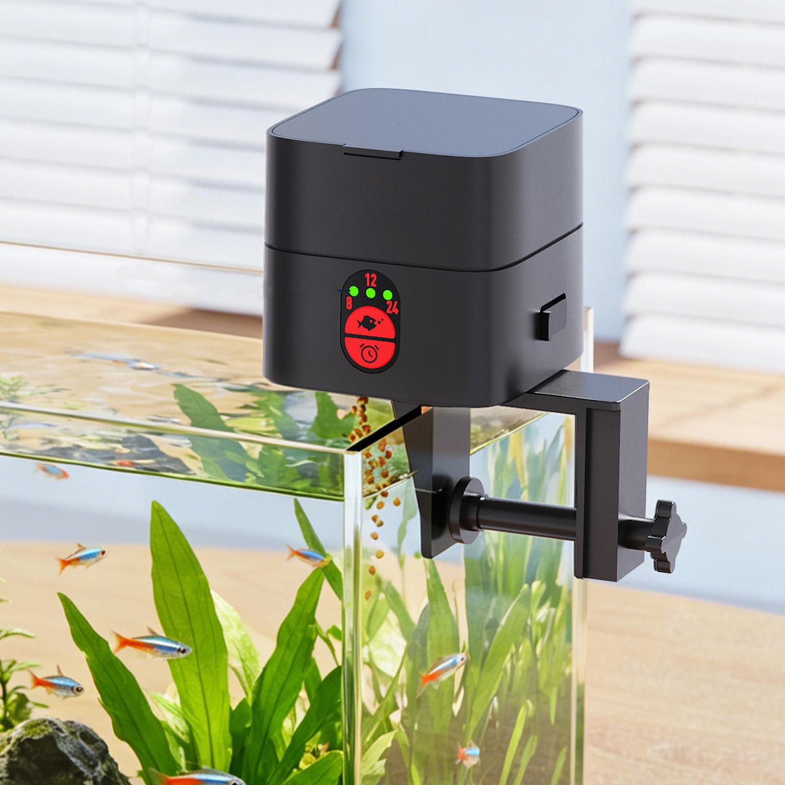 Aquarium Fish Auto Feeder - Distributore Automatico di Cibo per Tartarughe,