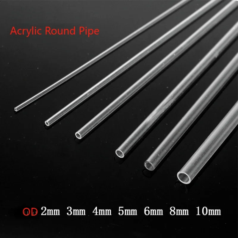 Aquarium Fish Items - Tubo rotondo acrilico trasparente per acquario,