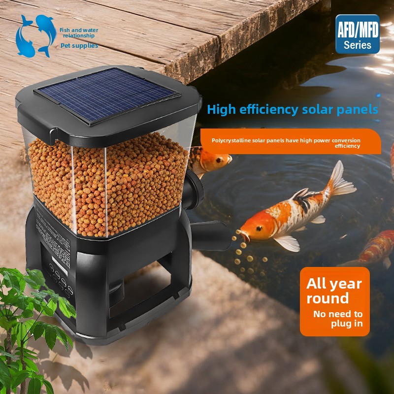 Aquarium Fish Auto Feeder - Alimentatore automatico per pesci Jebao Solar