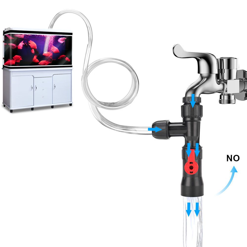 Aquarium Fish Tank Cleaner - Smontagomme per acquario Pompa per cambio