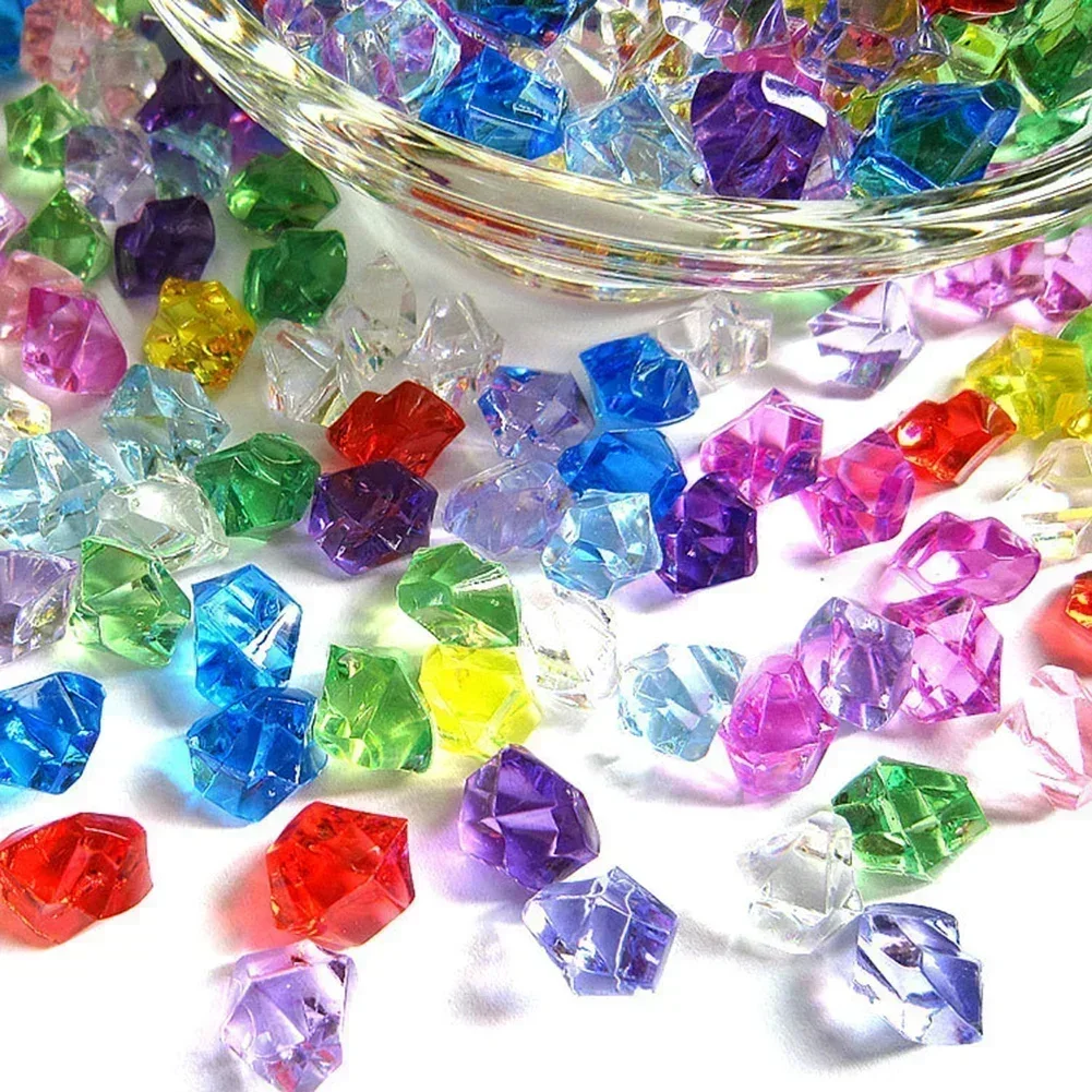 Aquarium Fish Lego - 200 pezzi di pietre acriliche colorate