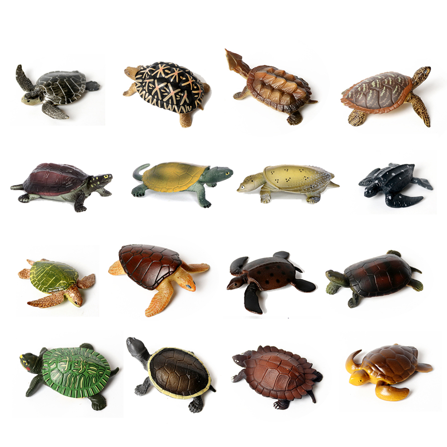 Aquarium Fish Accessories - Miniature realistiche vita marina modello di