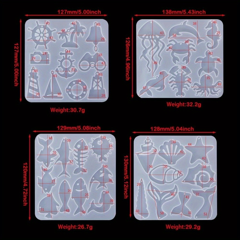 Il set di stampi per orecchini - Aquarium Fish Accessories recensione e prezzo