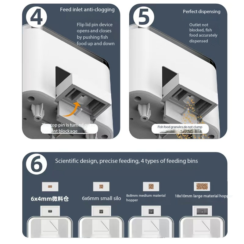 Distributore Automatico di Cib - Aquarium Fish Auto Feeder recensione e prezzo