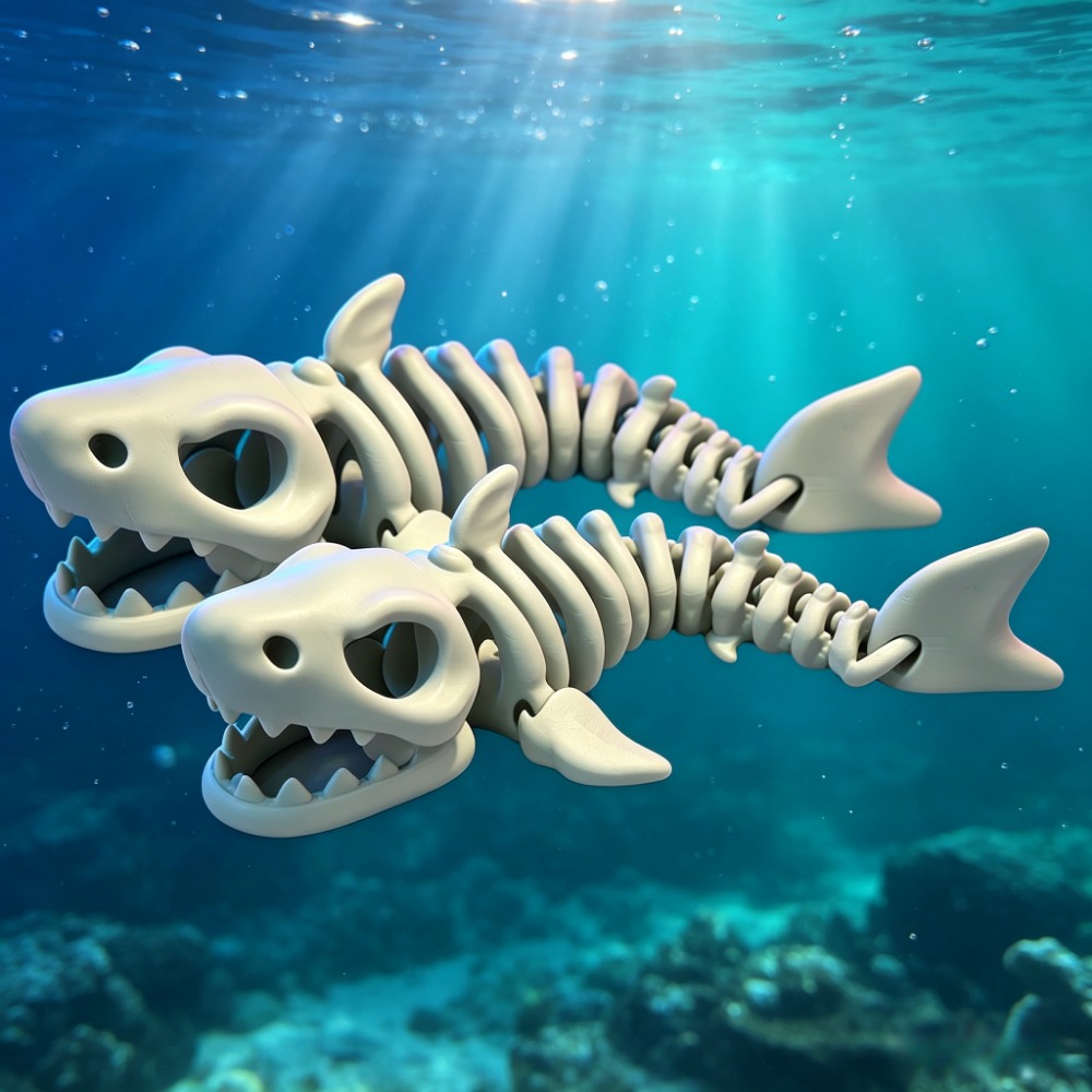 Scheletro di Squalo Decorativo - Aquarium Fish Items recensione e prezzo