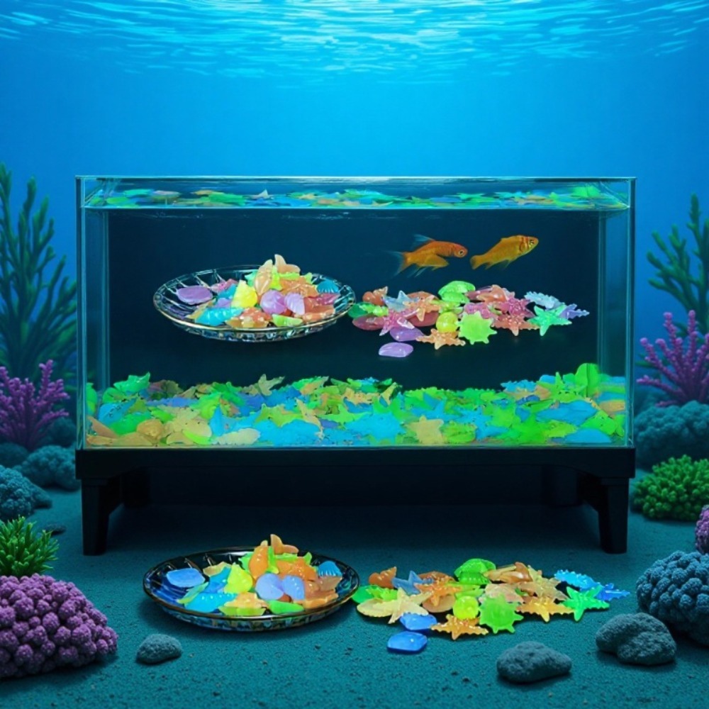 Pietre oceaniche luminose fluo - Aquarium Fish Items recensione e prezzo