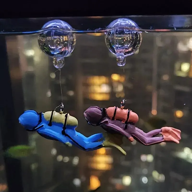 Acquario Diver Ornamenti Decor - Aquarium Fish Popular recensione e prezzo