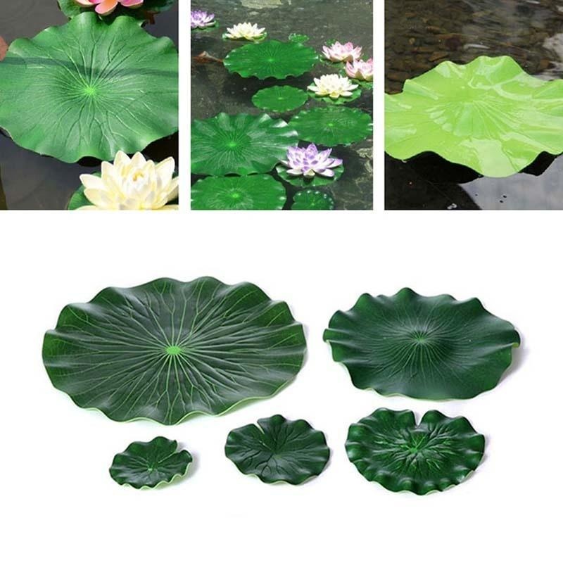 Foglie di Loto Artificiali Sen - Aquarium Fish In Pond recensione e prezzo