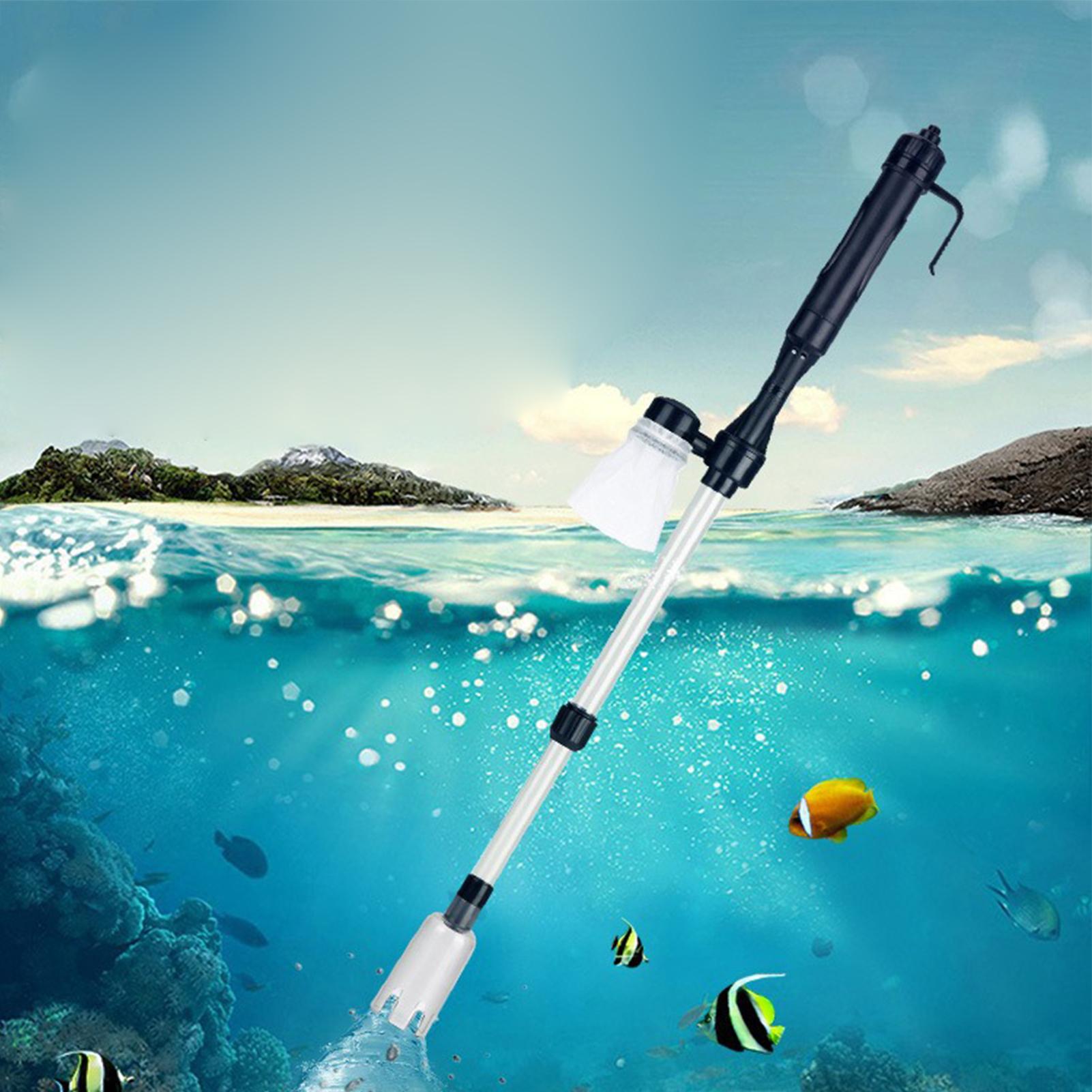 Aspiratore per ghiaia per acqu - Aquarium Fish Tank Cleaner recensione e prezzo