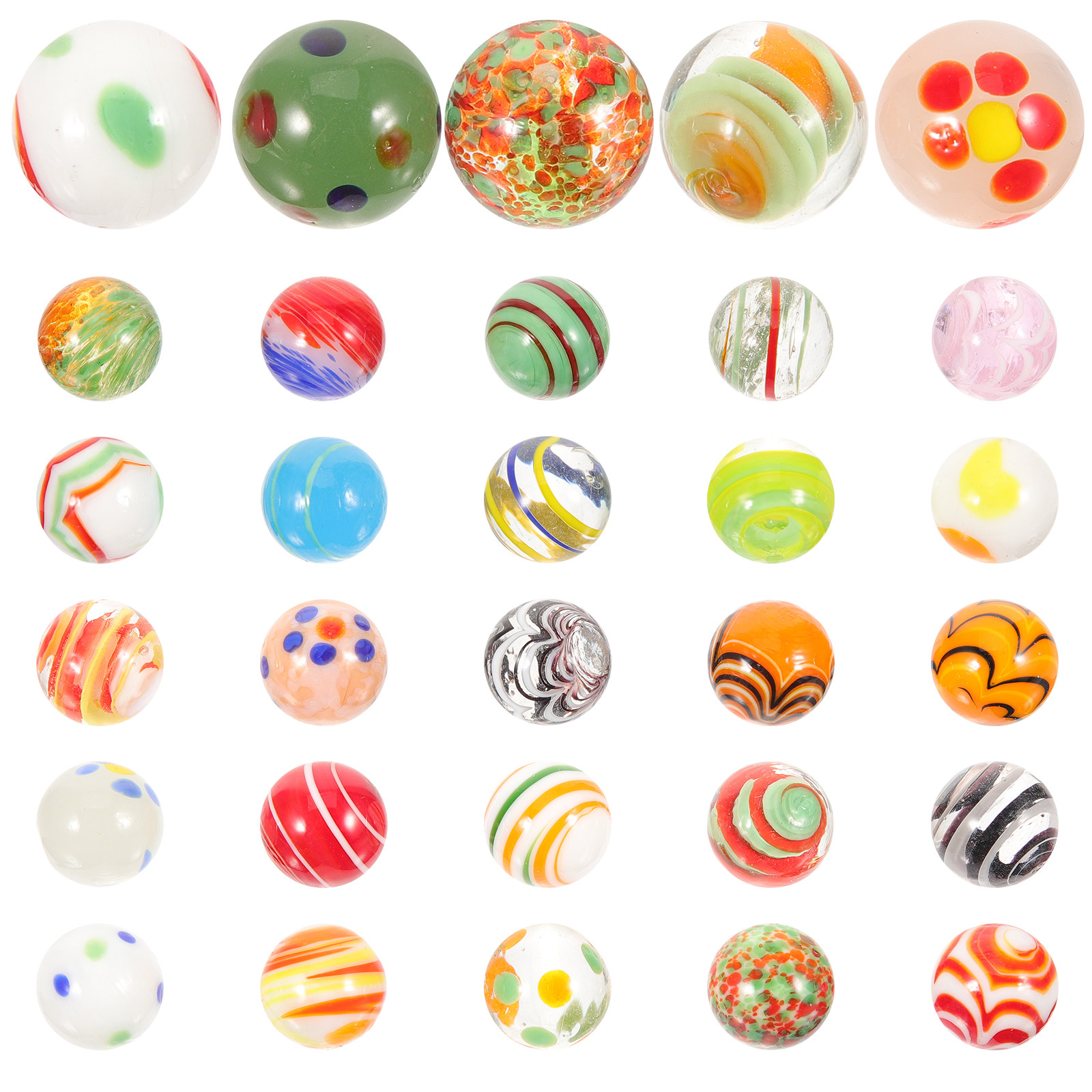 30 Pezzi Biglie di Vetro Color - Aquarium Fish Game recensione e prezzo