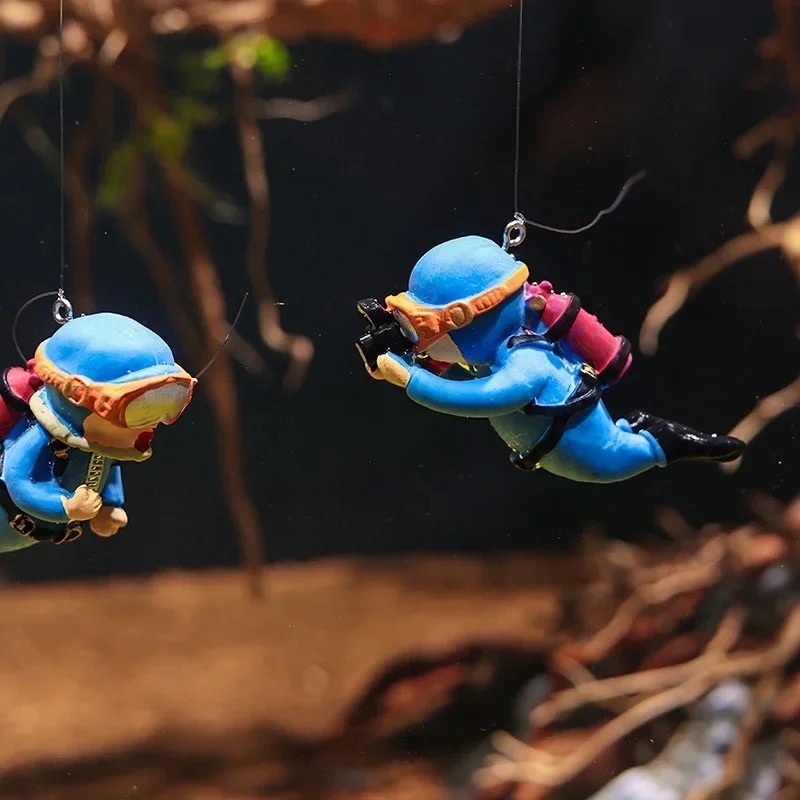 1/2 pezzi Ornamenti per Acquar - Aquarium Fish Popular recensione e prezzo