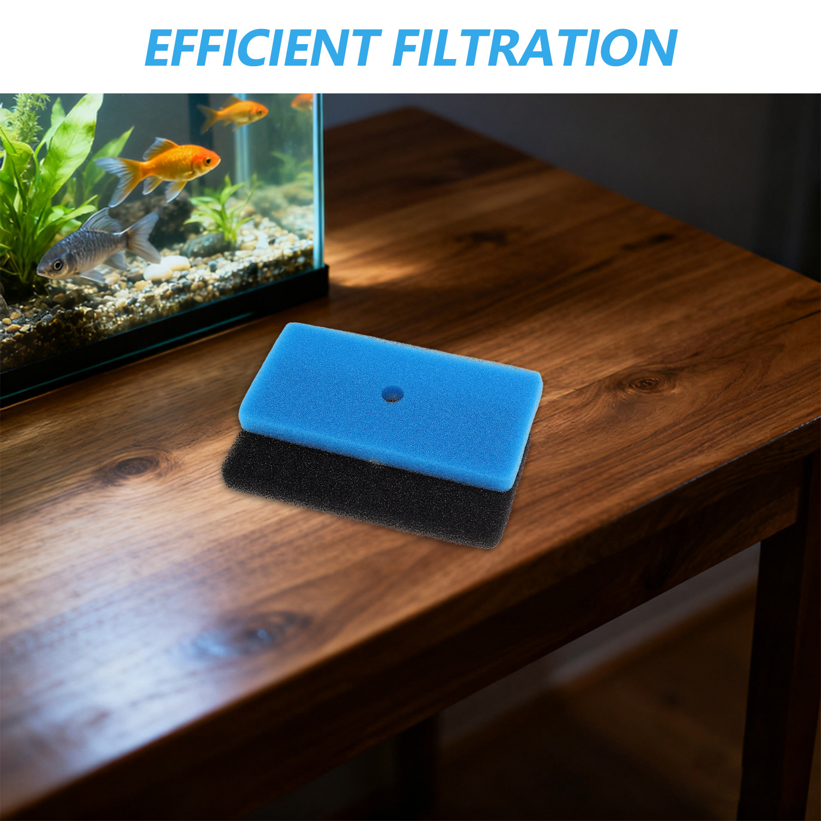 2 Pezzi di Tamponi Filtranti p - Aquarium Fish In Pond recensione e prezzo