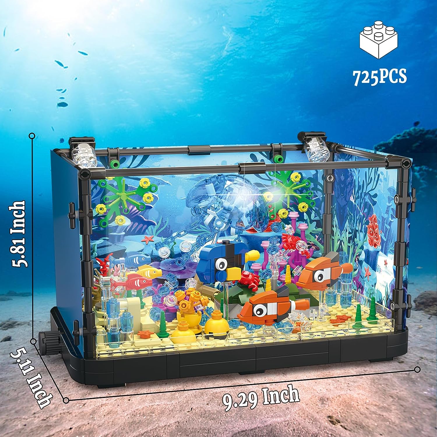 MOC Ocean Fish Tank Acquario S - Aquarium Fish Game recensione e prezzo