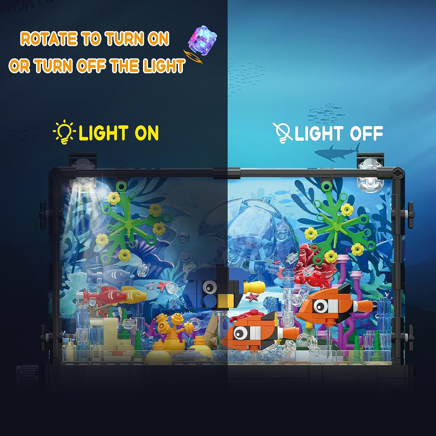 MOC Ocean Fish Tank Acquario S - Aquarium Fish Game recensione e prezzo