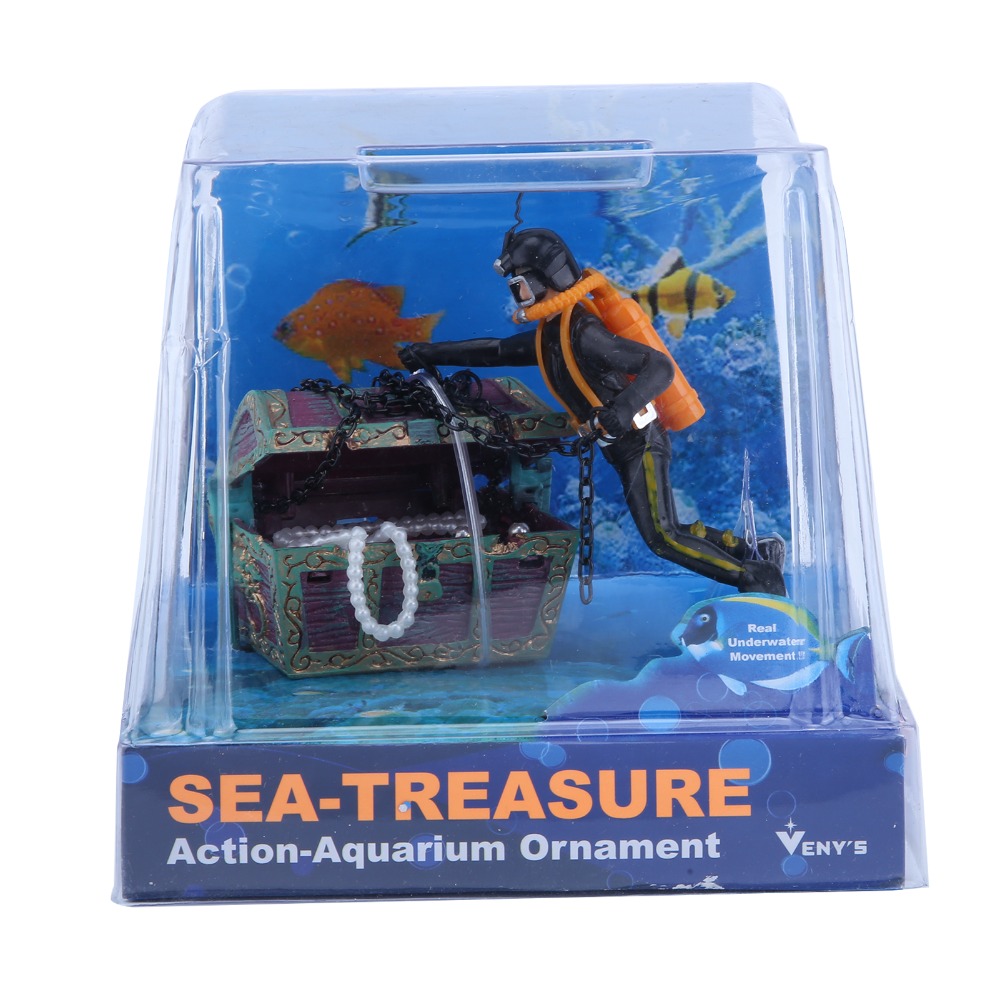 Ornamento per Acquario in Resi - Aquarium Fish Black recensione e prezzo