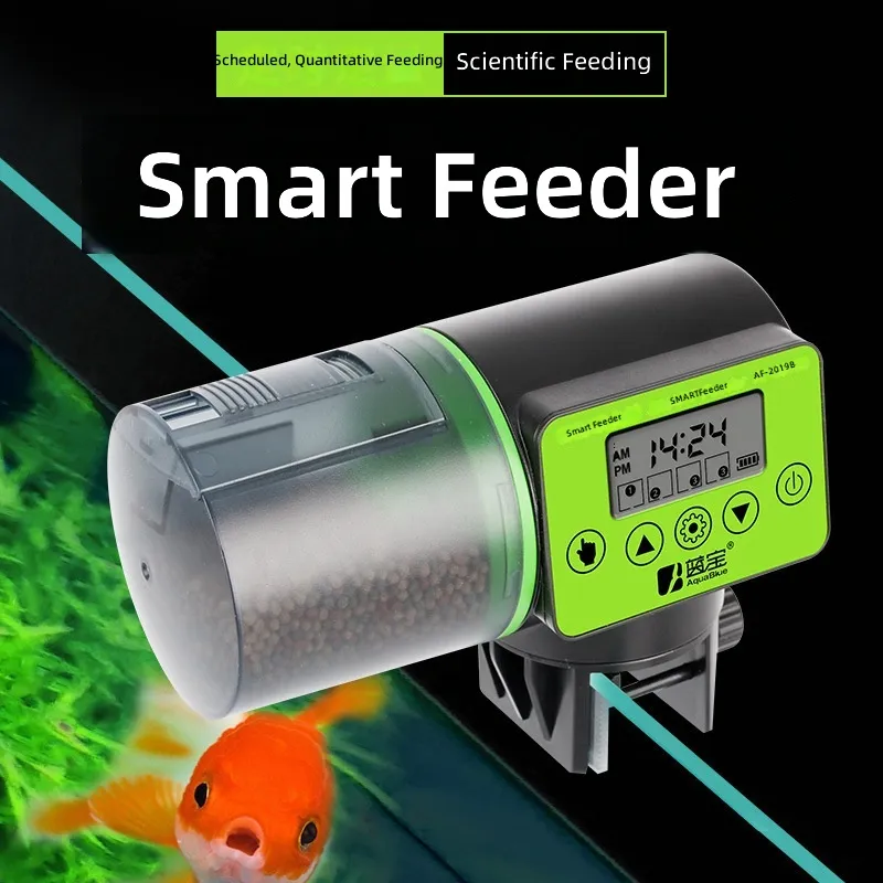 Dispenser Automatico Intellige - Aquarium Fish Auto Feeder recensione e prezzo