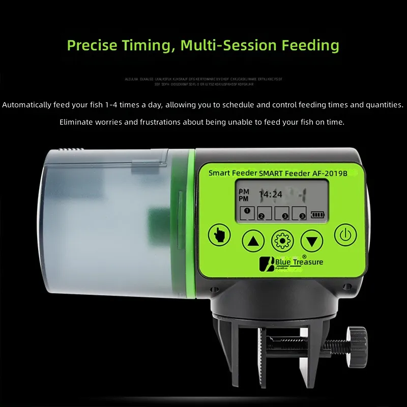 Dispenser Automatico Intellige - Aquarium Fish Auto Feeder recensione e prezzo
