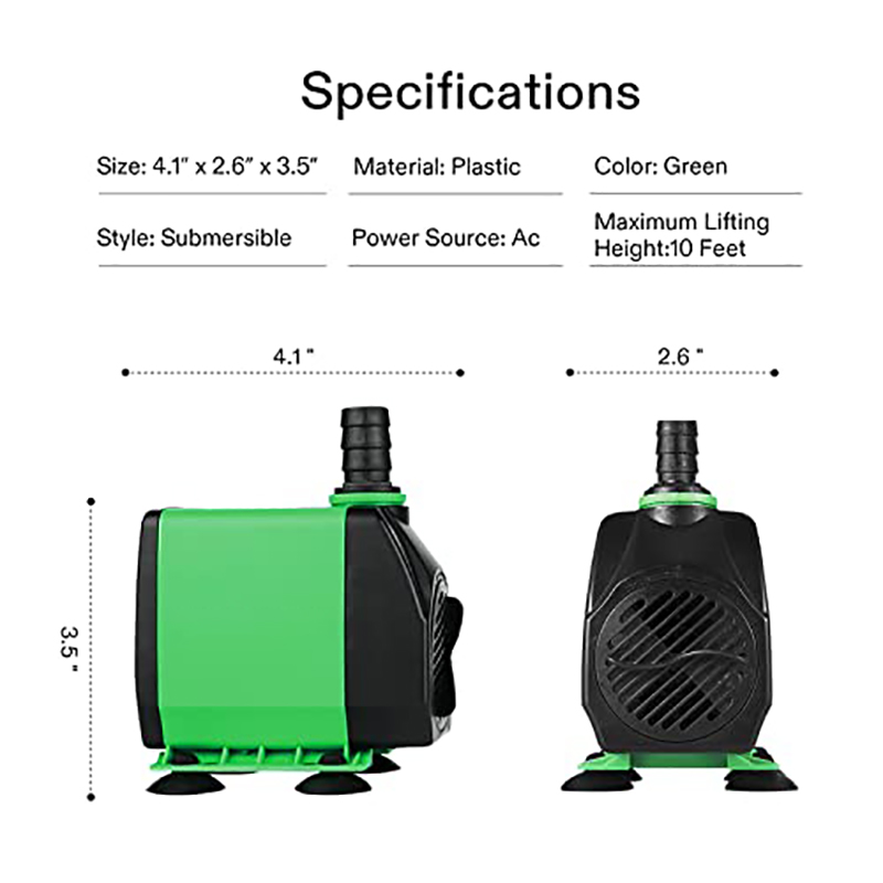 Popolare vendita calda 800GPH  - Aquarium Fish Popular recensione e prezzo