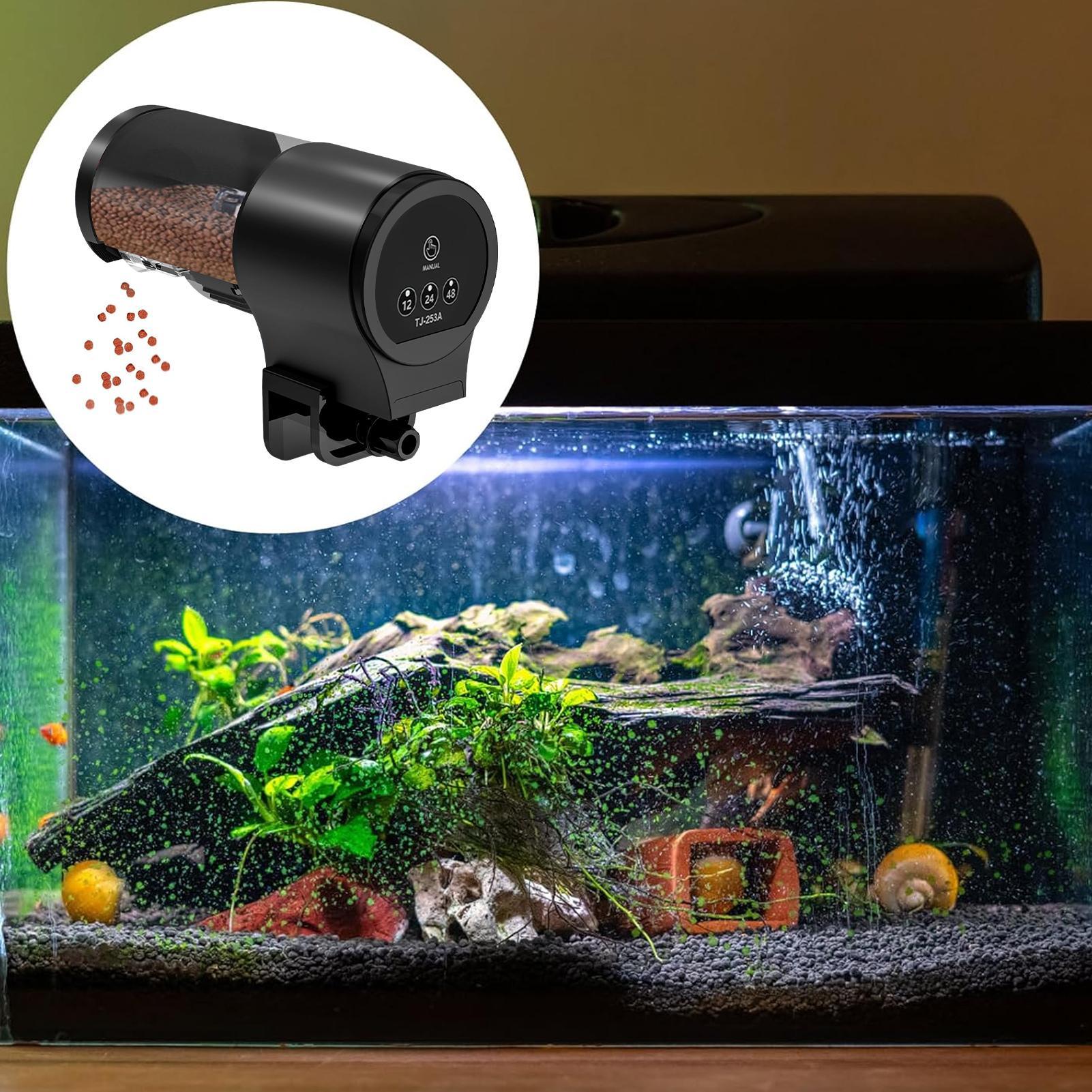 Alimentatore per pesci Automat - Aquarium Fish Auto Feeder recensione e prezzo