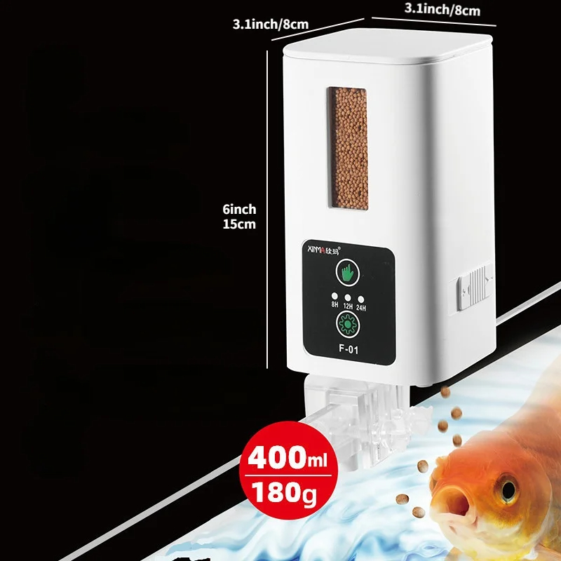 400ml Acquario Automatische Fe - Aquarium Fish Auto Feeder recensione e prezzo